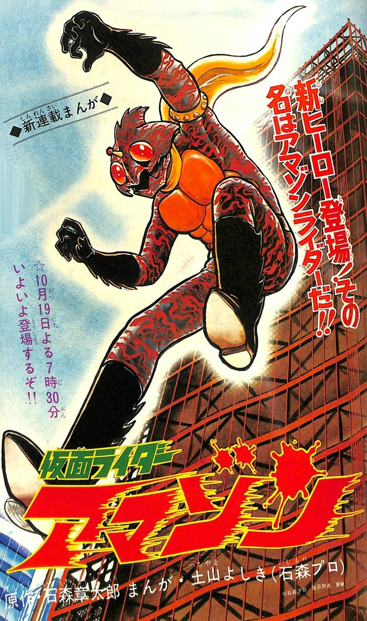 Kamen Rider Amazon (TV Land) cover