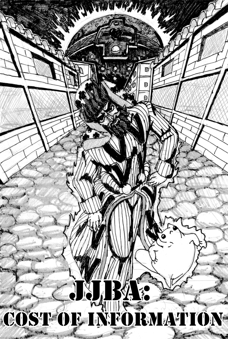 JoJo's Bizarre Adventure - Cost of information (Doujinshi) cover